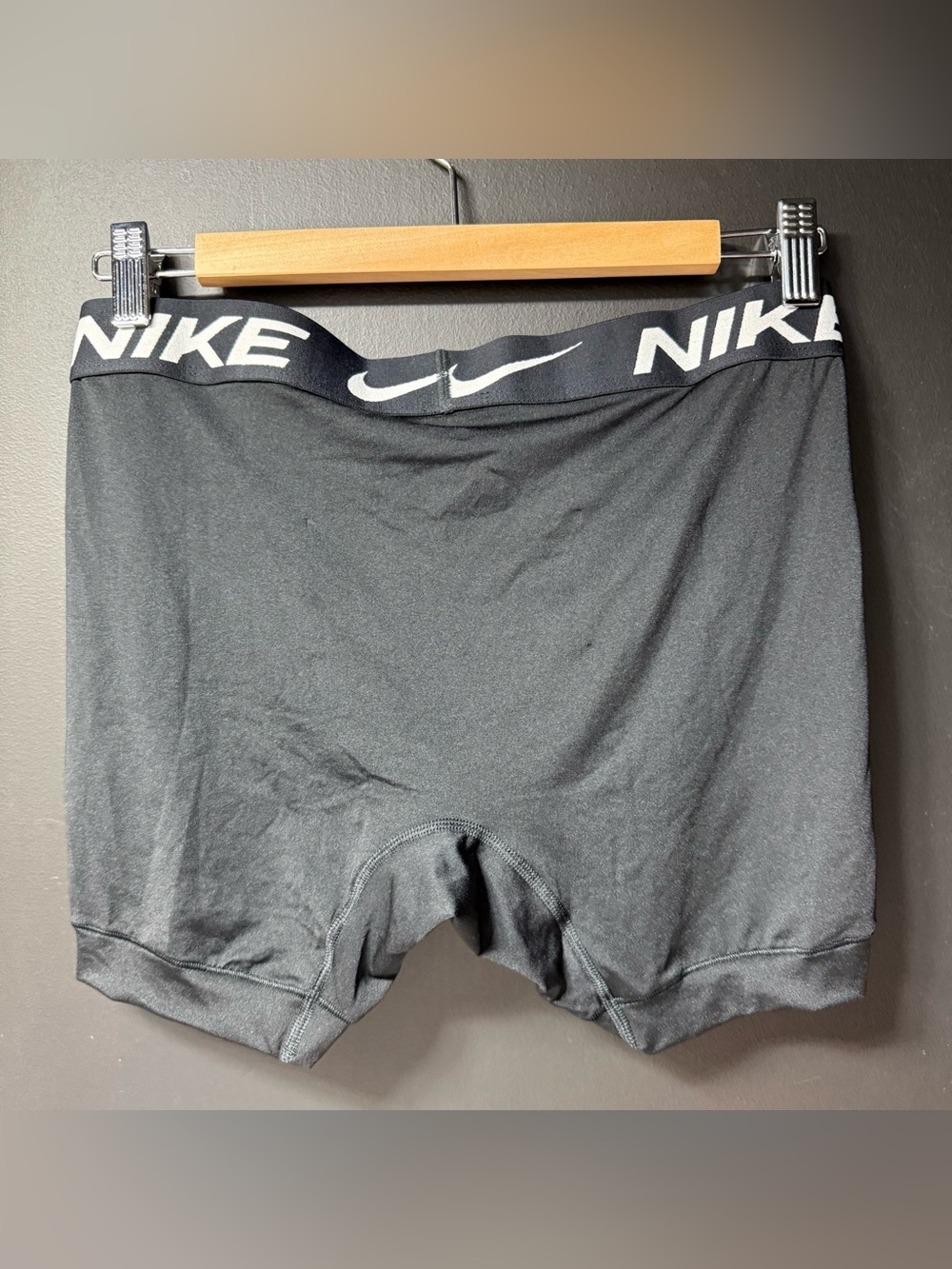 New Men's NIKE  Logo Dri Fit  Polyester Blend Boxer Brief M - Picture 3 of 3